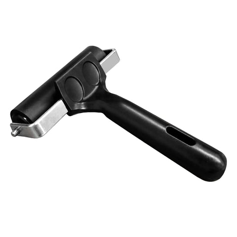 4 Inch Rubber Brayer Roller For Flooring Installations And Decking, Heavy Duty Glue Roller For Boat Floors EVA Bonding Stamping Printmaking Painting Wallpaper Glue And Application