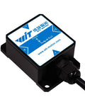 Beefy Nine-Axis Industrial Grade Accelerometer Inclinometer With MPU9250 Gyroscope Magnetometer And Digital Compass Altitude, IP67 Rugged Housing, Kalman Filtering, RM3100 Magnetometer Compensation, 0.2-200Hz Output Rate, 0.05 Degree XY Accuracy. Black IP67 industrial inclinometer with cable and mounting base