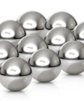 3/4 Inch Chrome Steel Bearing Balls G25 Grade Set For Precision Bearings, Built To Last, ISO 9001 Certified, 10 Pieces, Great For Machinery, DIY Projects, Gearheads, And Rebuilds, 10 chrome steel bearing balls