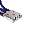 Close-up of Heavy Duty Soldering Helping Hands With Weighted Base, Flexible Gooseneck Arms And Alligator Clips metal base and attachments.