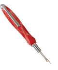 Chrome Seam Ripper Woodturning Project Kit Starter Pack Four Pack With Hardware And Bushing Set For Lathe Turning Beginners tool in red handle.