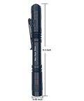Ultra Slim Pen Flashlight With Clip, Super Bright 1000 Lumen LED Mini Penlight For Inspection, Repair, And Camping, Pocket Size Gear