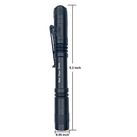 Ultra Slim Pen Flashlight With Clip, Super Bright 1000 Lumen LED Mini Penlight For Inspection, Repair, And Camping, Pocket Size Gear