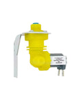 Six Watt 220 Volt Water Inlet Solenoid Valve For Ice Makers Replacement Part 000008486 side view yellow valve