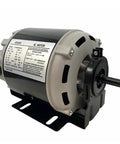 1/3 HP Belt Drive Motor GF2034 1725 RPM 48FR Single Unit focused on side view showing model label and shaft