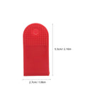 Red safety switch clip from 12 Pack Universal Treadmill Safety Switch Clips Spring Loaded Emergency Stop Accessories For Home Gym Running Machines.