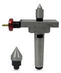 MT4 Taper Turning Attachment with Interchangeable Revolving and Dead Centers for Quick Swapping, High Precision Lathe Tooling Accessory