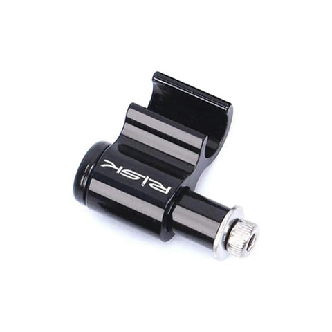 4 Piece Bicycle Brake Cable Guides Aluminum And Stainless Steel Black Durable Set For Cable Housing And Hydraulic Brake Housing 5.6mm Diameter Fits Most Housings