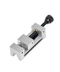 3.5 Inch High Precision Manual Bearing Vise With Smooth Clamp for CNC machining and bench work, heavy duty for metalworking.