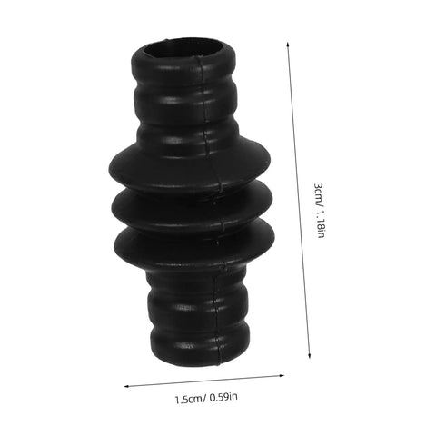 Steam Wand Insulation Sleeve And Rubber Cover For Coffee Makers, Replacement Shield For Steam Nozzle, black rubber sleeve