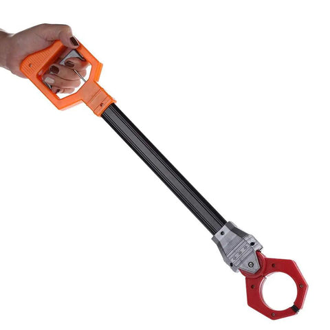 Retro Robot Arm Grabber Toy For Kids With Pull And Release Grip And Rad Clacking Sound Plastic Robotic Pinch Tool