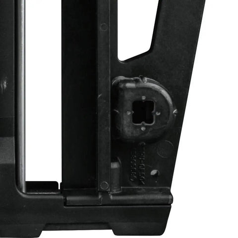 Close-up of Cordless 18V LXT 16 Gauge Straight Finish Nailer component detail in black finish