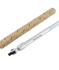 Extendable One Half Inch Drive Breaker Bar With 15 To 24 Inch Flex Handle And Rotating Head next to its packaging