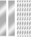 GLIHCTP 30pcs shim stock assortment: 304 stainless steel strips, 1 in wide by 6 in long, 10 sizes