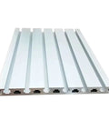 Premium 20240 Aluminum Extrusion T Slot Profile 20 By 20 Millimeter stacked for DIY 3D printer frames and CNC routers.