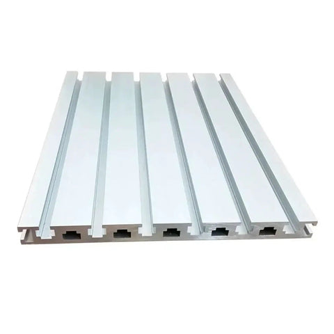 Premium 20240 Aluminum Extrusion T Slot Profile 20 By 20 Millimeter stacked for DIY 3D printer frames and CNC routers.