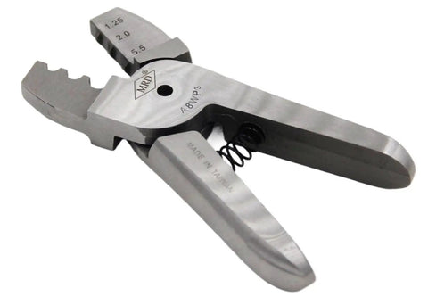 Heavy Duty Pneumatic Terminal Crimper Nipper Press Tool For 1.25 To 5.5mm Wire Insulation With Air Hold Down Clamps Whole Set fast precision crimping tool