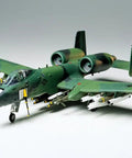 1/48 Scale A-10 Thunderbolt II Plastic Model Kit With Pilot Figure And Ejection Seat, Decals For Five USAF Aircraft, Painting Reference
