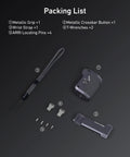 GoPro HERO 9 Through HERO 13 Street Grip Kit Without Metal Rabbit Cage Seesaw Style Camera Grip Packing List
