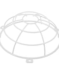 Premium Stainless Steel Fire Sprinkler Head Deflector Keeps Your Setup Protected From Accidental Whacks And Dents With A Universal Coverage, white guard.