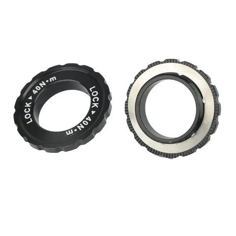 Centerlock Disc Rotors 160mm 2-Pack With Lock Rings, Aluminum Alloy 1.8mm Thick High Heat Dispersion For Centerlock Hubs