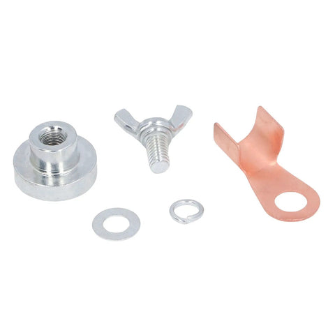 Heavy Duty 8Pcs Magnetic Welding Ground Clamps That Save You Time And Effort With Strong Grip For Faster Setup On Any DIY Or Pro Job Site components including metal and copper parts.