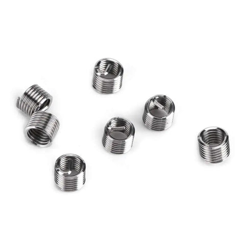 Top Shelf Thread Repair Kit 35 Piece Stainless Steel M8 X 1.25mm Helicoil Inserts, eight stainless steel helicoil inserts.