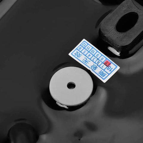Close-up of Door Access Card Reader 26 To 34 Channel 125KHz RFID ID Card Reader interior components in black casing.