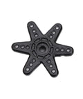 Heavy Duty 13Kg Digital Servo With Rock Solid Metal Gears And IP67 Waterproof Protection built like a tank, star-shaped black servo horn