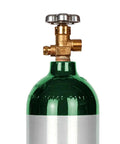 22 Cu Ft Aluminum Oxygen Cylinder With CGA540 Valve, Lightweight Thick Walled Tank For Job Sites, DOT Approved, Safer, Easier Handling