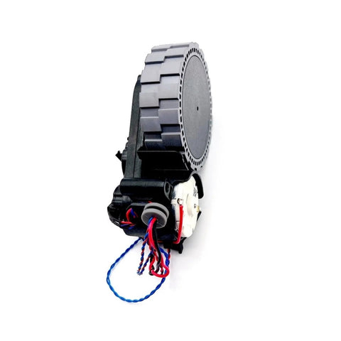 ZeAda wheel tire for ECOVACS DEEBOT X1/T10/T20 robot vacuums, side view, 1 pair with motor and wiring