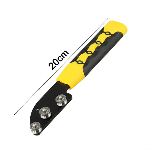 Heavy Duty Stainless Steel Wire Straightener Tool Set For Electrical Projects, ergonomic 20cm tool with non-slip handle.