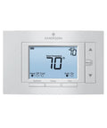 Easy Install Non-Programmable Thermostat Model 1F85U-22NP With Built-In Level No Fuss Setup Standard Footprint front display