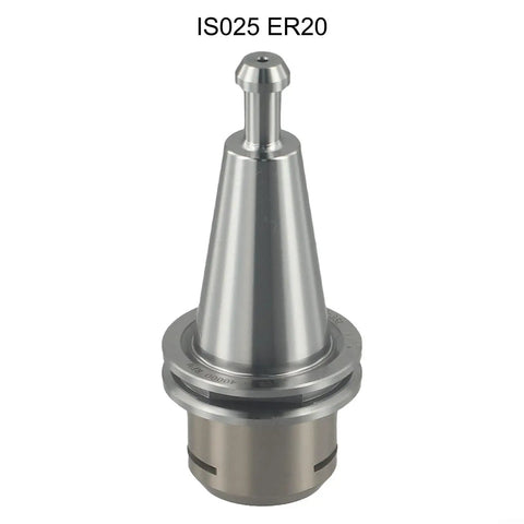 ISO25 ER20 Collet Chuck Tool Holder heavy duty design, alloy steel body, precision tool for CNC engraving at 40000 rpm.