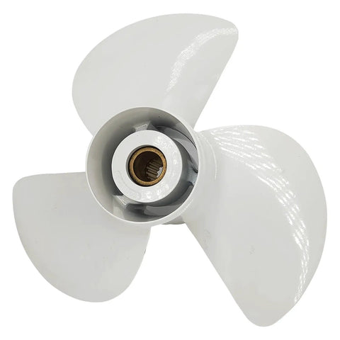 14 Diameter 11 Pitch Aluminum Boat Propeller For Yamaha Outboards 60HP To 130HP Right Hand Rotation With 15 Tooth Spline