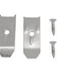 Premium Heavy Duty 12 Pack Table Leaf Levelers With Matching Screws For Extension Tables, carbon steel latches and screws.
