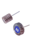 Top Tier 20 Pack Abrasive Flap Wheel Sanders With 80 Grit For Grinding And Polishing Wood, Metal, Plastic Surfaces Including Rust Removal Deburring Weld Cleaning And Paint Stripping Jobs two 80 grit flap wheels with aluminum oxide coating
