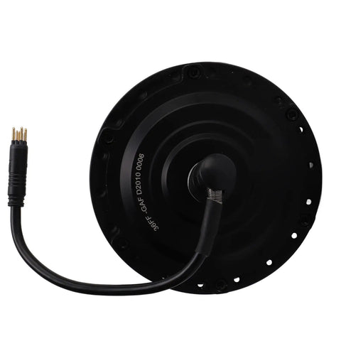 Street-Ready Powerhouse 36V 250W Waterproof Front Wheel Hub Motor Kit For E-Bikes, rear view with wiring