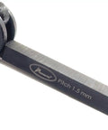 Interchangeable Knurling Tool Set With Diamond And Linear Heads for Lathe Projects, Pivot Type Holder, 1.5 mm Pitch