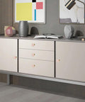 Sweet Looking Pink Clover Drawer Knobs Six Pack For Dressers And Kitchen Cupboards on modern cabinet with decor