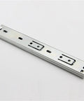 Smooth Glide Drawer Slide System With Three Rails Guide Rail For 16 Inch Cabinets Kitchen Office Or Workshop Open Effortlessly Close Quiet No Jamming Durable Metal Hardware pictured on white background