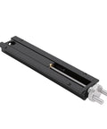 Tail Vise For Workbench With 0-110mm Stroke And 20mm Table Hole Aluminum Alloy Woodworking Vise With Quick Shift And Two Tenon Stopper Crank Wheel