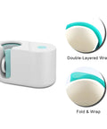 Three Thickness Silicone Mug Wraps for Sublimation and Heat Pressing, Fits Cricut Mug Press, showing machine and wrap details