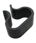 Black rattan furniture clamp from 4 Pack Non Slip Sofa Rattan Furniture Clamps With EVA Plastic Fittings, Foam Wheel Inserts.