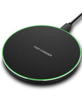 20W Fast Wireless Charging Pad For iPhone 17 16 15 14 13 12 SE AirPods Samsung Galaxy S25 S24 Note Pixel And LG Slim Qi Charger Mat