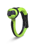 Gator-Jaw PRO Synthetic Shackle 7/16 Diameter With 6 Inch Bow Width For Vehicle Towing, Green Pro heavy-duty design