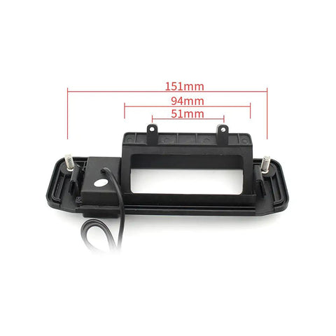 Built Like A Tank HD Rear View Trunk Handle With Fish Eye Night Vision Backup Parking Camera Waterproof Ip68 Super Wide Angle Plug And Play Vehicle Fitment For Mercedes Benz Glk Glc Gla Gle Models