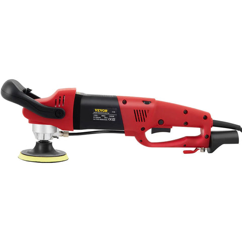 Wet Polisher Grinder With Variable Speed Pro Grade 8 Piece Polishing Kit side view