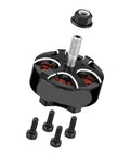 Quadcopter Brushless Motors 2807 Pack for RC FPV Drones, 1300KV on 4-6S, 1500KV on 4-5S, 1700KV on 3-4S shown with screws