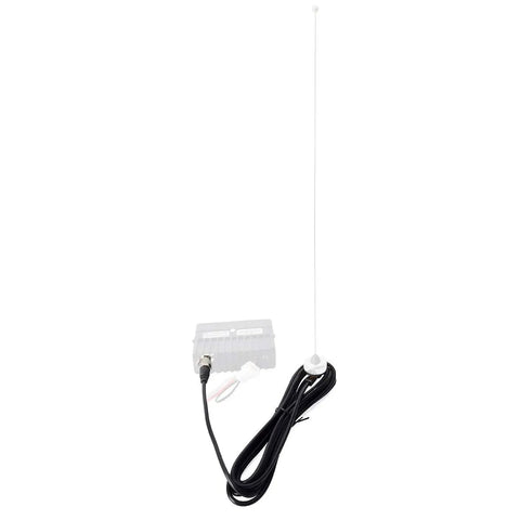 NMO Antenna Mount With 13ft RG58 Cable And L Shape Bracket, Low Profile Mobile Antenna Kit With NMO Connector shown vertically
